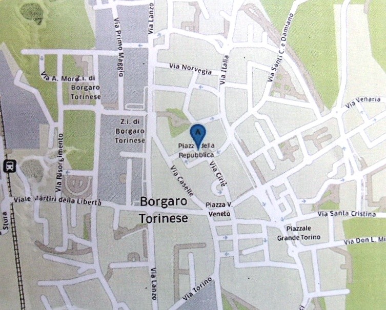 Borgaro_mappa