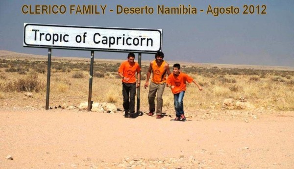 Clerico family - Agosto 2012 - deserto Namibia